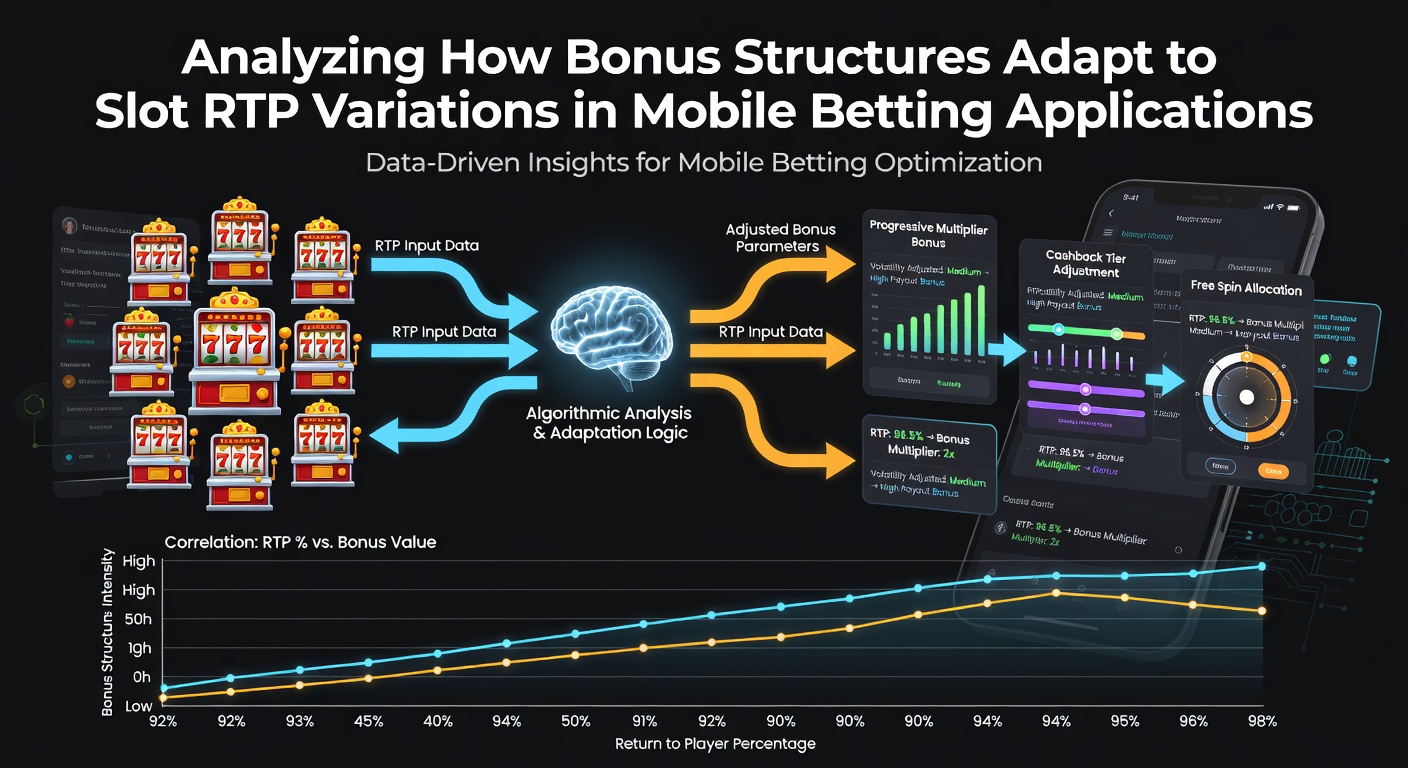 Mobile betting interface displaying slot games with varying RTP indicators and bonus options