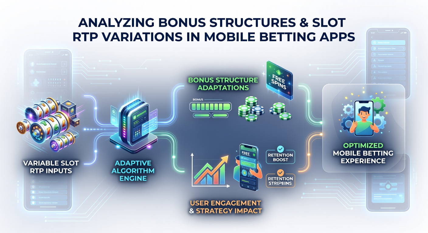 Analytics dashboard showing RTP distribution across mobile slot titles and corresponding bonus adjustments