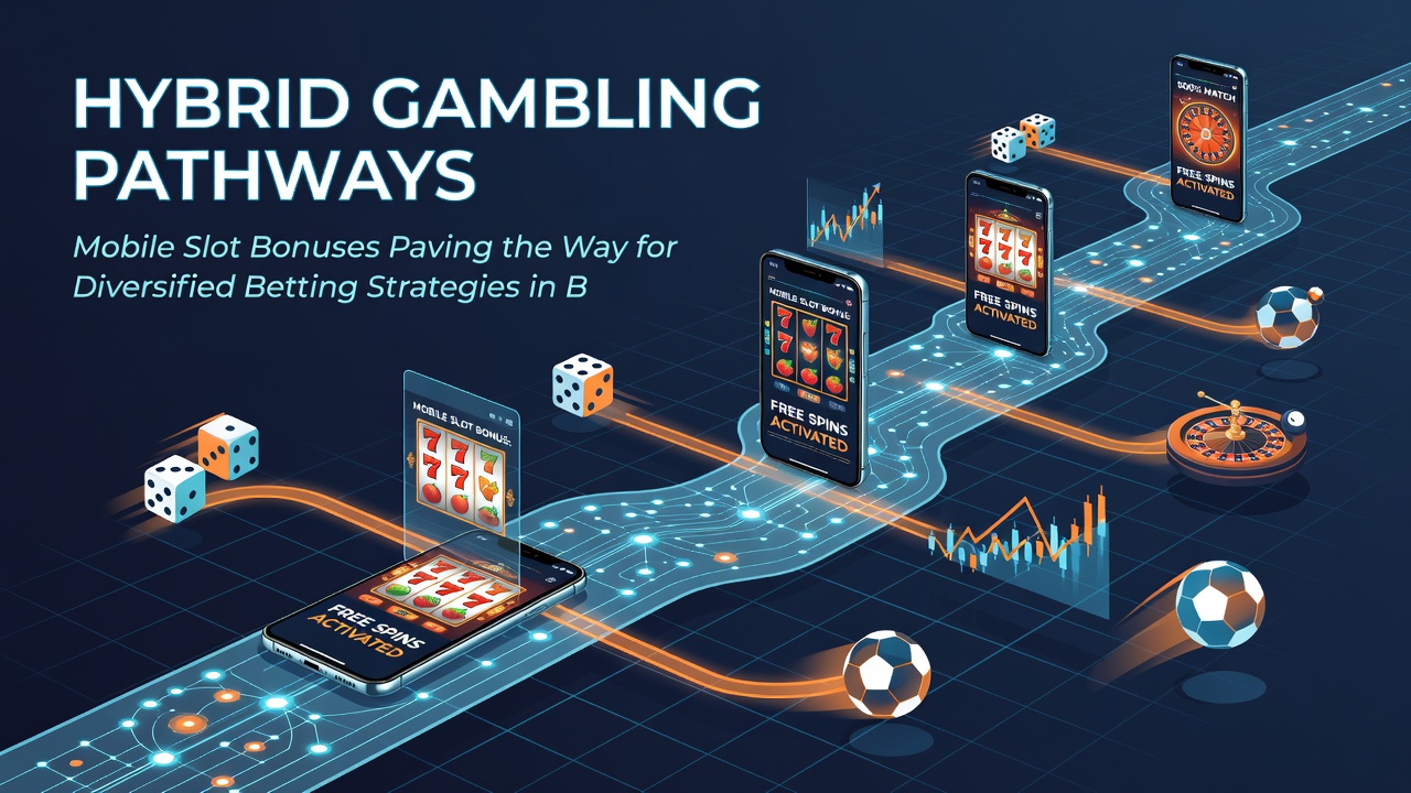 Mobile app interface showing slot bonuses converting into sports betting stakes