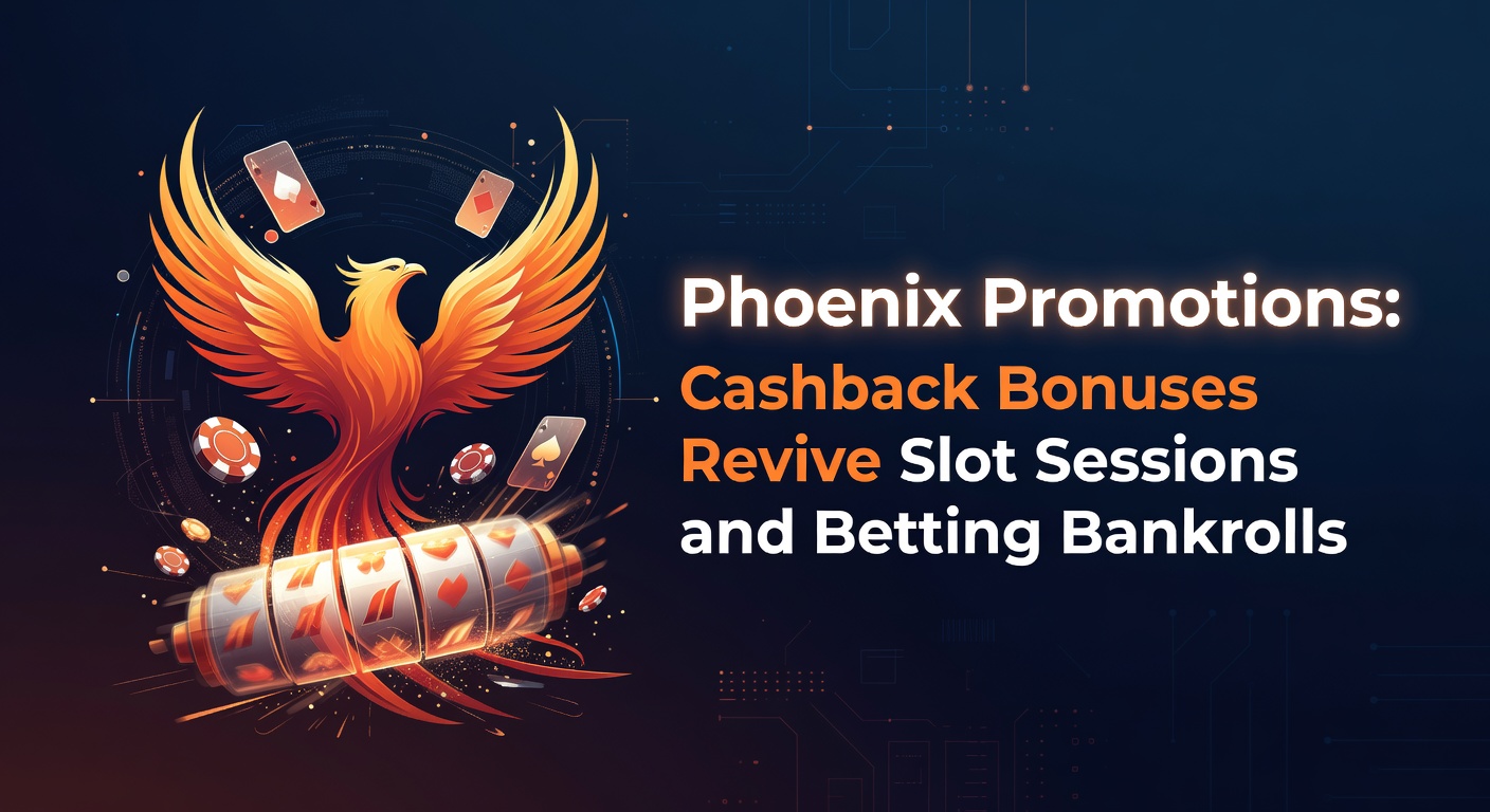 Vibrant slot machine display with cashback icons overlayed, symbolizing bonus revival in online gaming