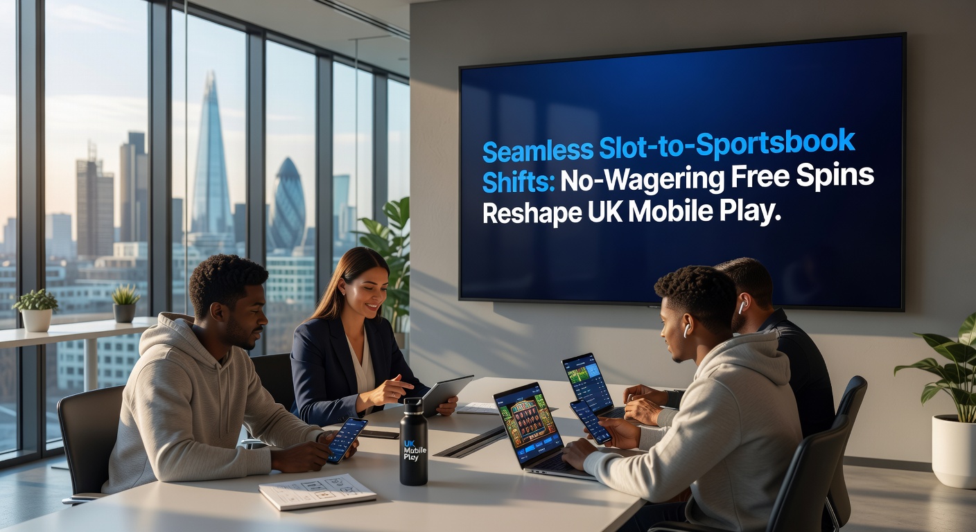 Graph illustrating the growth of no-wagering free spins usage on UK mobile apps from Q1 to April 2026