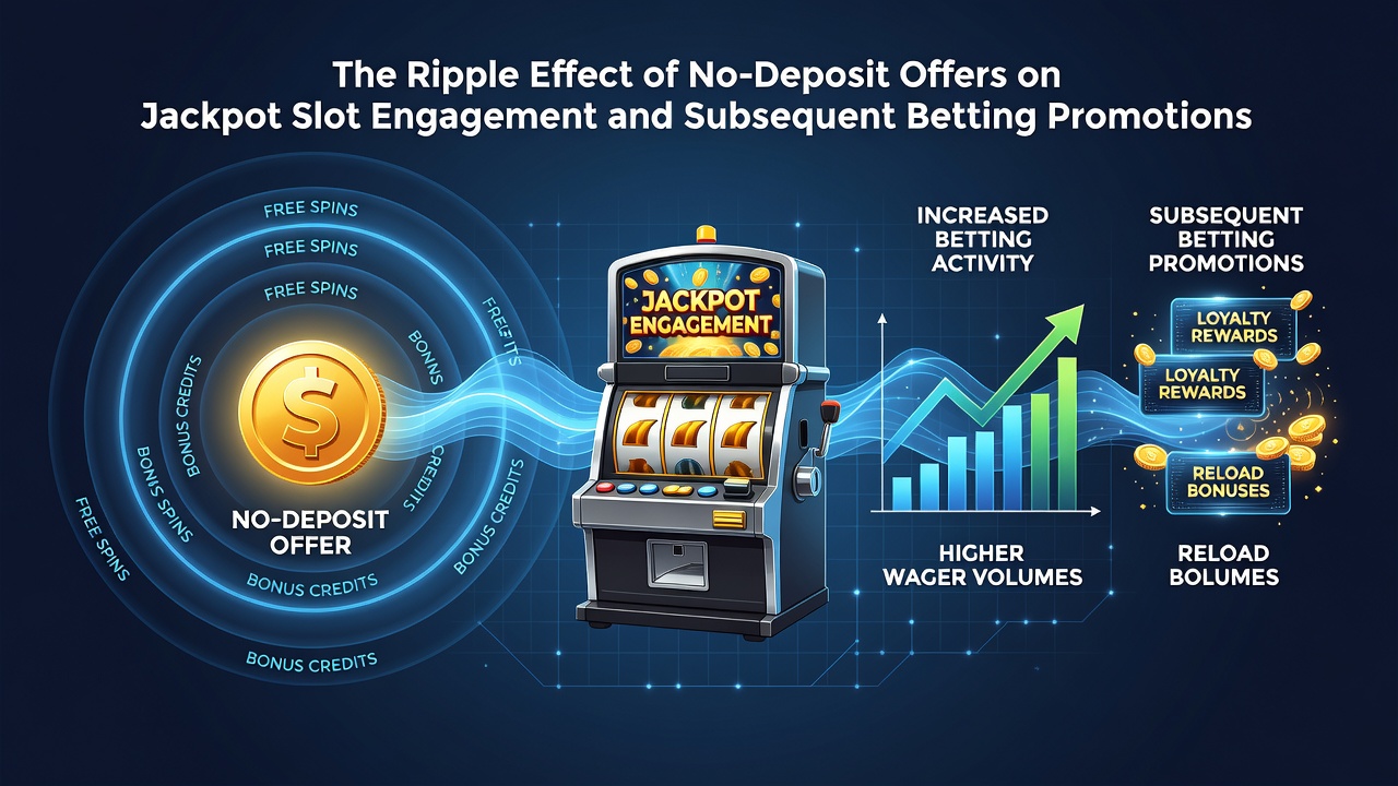 Infographic showing data flow from slot engagement metrics to betting promotion uptake in August 2026