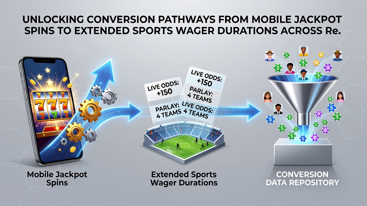 Analytics dashboard showing extended wager duration metrics after jackpot conversions on a regulated betting platform